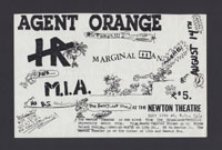 AGENT ORANGE w/ HR, Marginal Man, MIA at Newton Theatre