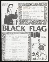 1984 ~ BLACK FLAG mail-out