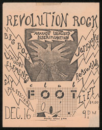 BIG BOYS w/ Whoom Elements, Gay Politicians, Jerry's Kids, Reasons Why, Lift at Club Foot