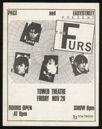 PSYCHEDELIC FURS at Tower Theatre