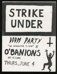 STRIKE UNDER at O'Banions