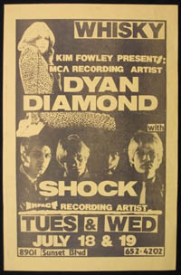 SHOCK w/ Dyan Diamond at the Whisky