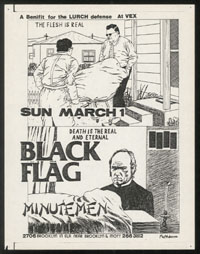1981 ~ BLACK FLAG at Vex (LA)