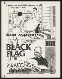 1981 ~ BLACK FLAG at Vex (LA)