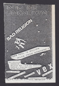 BAD RELIGION w/ Agression, Whipping Boy, Faction, Hated Principlesat The Vex