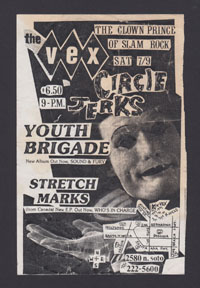 CIRCLE JERKS w/ Youth Brigade, Stretch Marks, Tourists at The Vex