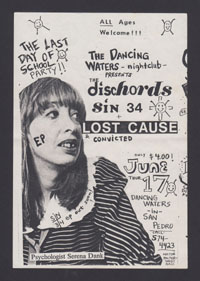 DISCHORDS w/ Sin 34,Lost Cause, Convictedat Dancing Waters