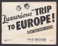 LUXURIOUS TRIP TO EUROPE