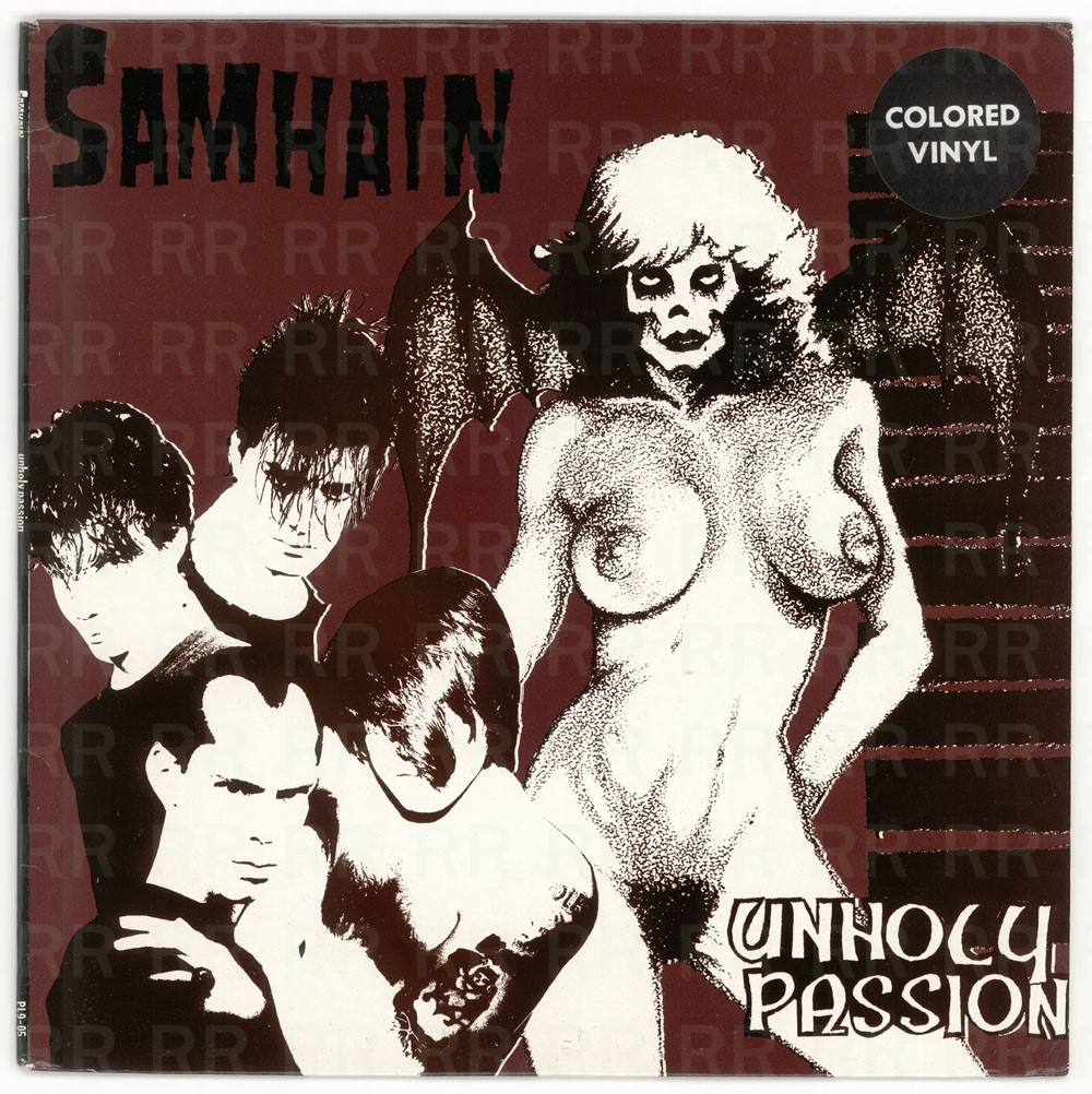 SAMHAIN ~ Unholy Passion EP (Plan 9 Records 1986)